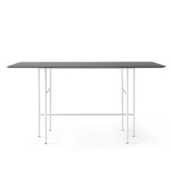 Snaregade Bar Table By Menu -Home Furnishing Shop 1157189 Snaregade Bar Table Light Grey Base Charcoal Linoleum Tabletop
