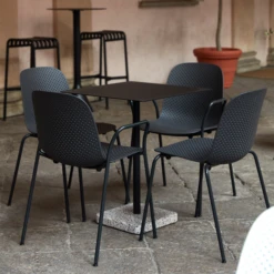 Terrazzo Table Square By HAY -Home Furnishing Shop 13Eightyblack TerrazzoTableSquaregrey