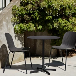Neu Table Round By Hay -Home Furnishing Shop 13Eightysoftblack NeuTableRoundcharcoal