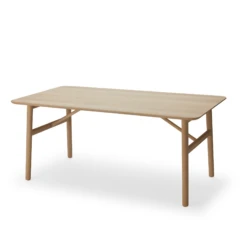 Hven Table Rectangular By Skagerak -Home Furnishing Shop 1420001 1HvenTable170 WhiteSoapTreatment