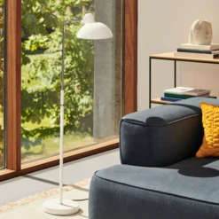 Kaiser Idell Luxus Floor Lamp By Fritz Hansen -Home Furnishing Shop 15347 KAISERidell 6580 F White