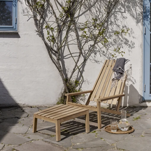 Between Lines Deck Chair By Skagerak - Image 4