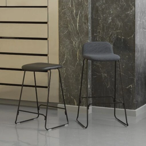 Just Bar Stool Upholstered By Normann Copenhagen - Image 5