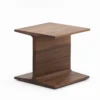 I-Beam Table By Matthew Hilton -Home Furnishing Shop 345I BeamSideTablebyMatthewHiltoninwalnut whitebkgrnd