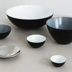 Krenit Bowl Tall Ø25cm By Normann Copenhagen -Home Furnishing Shop 3526 Normann Copenhagen Krenit Group 01