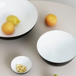 Krenit Bowl Tall Ø25cm By Normann Copenhagen -Home Furnishing Shop 3526 Normann Copenhagen Krenit Group 02