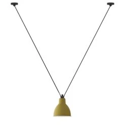Les Acrobates De Gras N° 323 By La Lampe Gras -Home Furnishing Shop 35 N323 L YELLOW ROUND