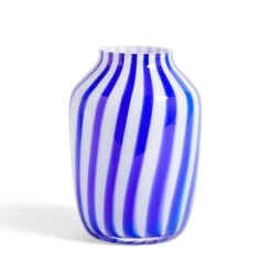 Blue Juice Vase High By Hay