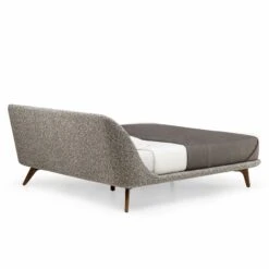 Home Furnishing Shop -Home Furnishing Shop 787SoloBedbyNeri HuinDanishoiledwalnutandZero004fabric back whitebkgrnd