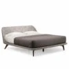 Solo Bed By Neri & Hu -Home Furnishing Shop 787SoloBedbyNeri HuinDanishoiledwalnutandZero004fabric whitebkgrnd