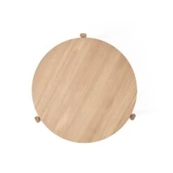 Passage Lounge Table By Menu -Home Furnishing Shop 9170039 Passage Lounge Table O70 Natural Oak Top
