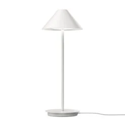 Louis Poulsen Keglen Table Lamp -Home Furnishing Shop 91804 5 2 01A Keglen Table Base White 5K p