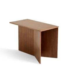 Slit Table Wood By Hay -Home Furnishing Shop 9440372009000 SlitTableWoodOblongwblacquerwalnut