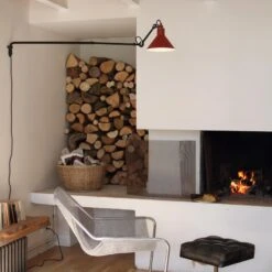 Lampe Gras N°213 Wall Lamp By La Lampe Gras -Home Furnishing Shop AMB 4 N213 BL RED
