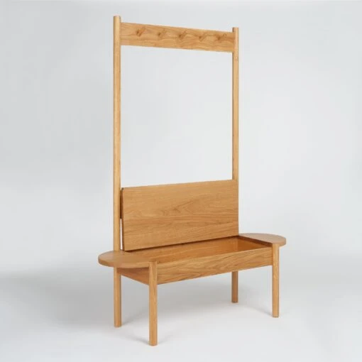Modern Farmhouse Hallway Bench - Image 2