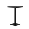 Eos Square Bar Table By Case -Home Furnishing Shop Eos Bar Table Black Angled Cutout