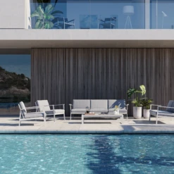 Eos Coffee Table By Case -Home Furnishing Shop Eos Coffee Table White Styleshot Poolside