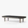 Fly Table SC5 By &Tradition -Home Furnishing Shop FLY TABLE SC5 SMOKED OAK HONED NERO MARQUINA