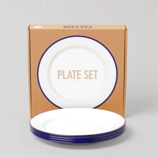 Plate Set By Falcon Enamelware - Image 2