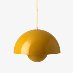 Flowerpot Pendant VP7 By &Tradition -Home Furnishing Shop FlowerpotVP7 Mustard