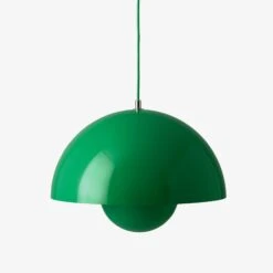 Flowerpot Pendant VP7 By &Tradition -Home Furnishing Shop FlowerpotVP7 SignalGreen