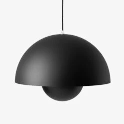 Extra Large Flowerpot Pendant VP2 By &Tradition -Home Furnishing Shop Flowerpot VP2 black