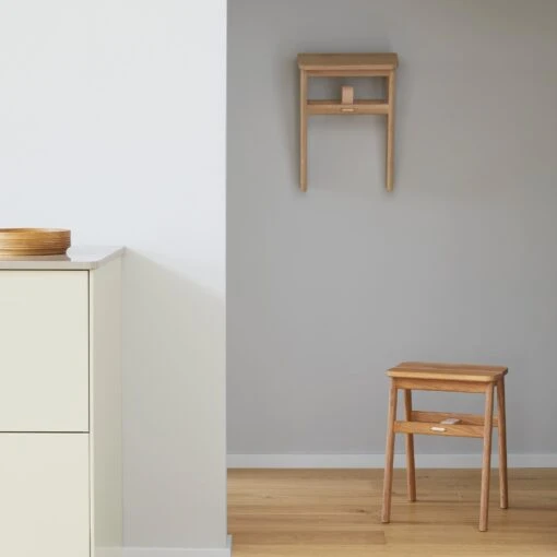 Angle Foldable Stool & Hook By Form And Refine - Image 7