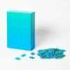 Blue And Green Gradient Puzzle By Areaware -Home Furnishing Shop GradientPuzzle BlueGreen silo BWPGBG