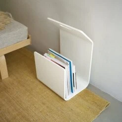 Kanto Magazine Rack By Artek -Home Furnishing Shop Kanto Magazine Rack white lacquer 3 JPG