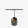 Lato LN8 & LN9 Side Table By &Tradition -Home Furnishing Shop LatoLN9DeepGreen amp VerdeAlpimarble3
