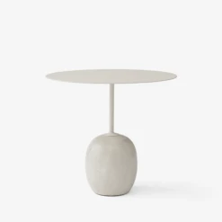 Lato LN8 & LN9 Side Table By &Tradition -Home Furnishing Shop Lato LN9 white