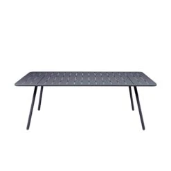 Clearance Luxembourg Rectangular Table / Medium L165cm X D100cm / Anthracite By Fermob