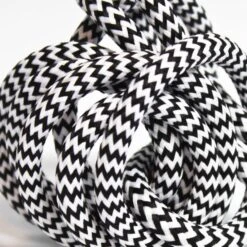 NUD Classic White Porcelain With Textile Cord -Home Furnishing Shop NUDZigZag