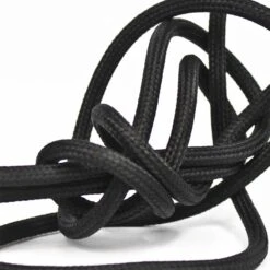 NUD Classic White Porcelain With Textile Cord -Home Furnishing Shop NUD Black