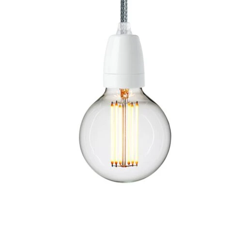 NUD Classic White Porcelain With Textile Cord