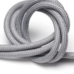 NUD Classic White Porcelain With Textile Cord -Home Furnishing Shop NUD Grey