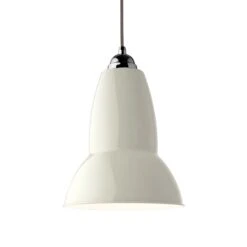 Original 1227 Midi Pendant By Anglepoise -Home Furnishing Shop Original 1227 Midi Pendant Linen White 1