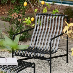 Palissade Lounge Chair High By Hay -Home Furnishing Shop PalissadeLoungeChairHigh PalissadeOttoman anthracite