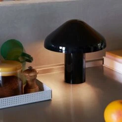 Pao Portable Lamp By Naoto Fukasawa For Hay -Home Furnishing Shop PaoPortablesoftblack01
