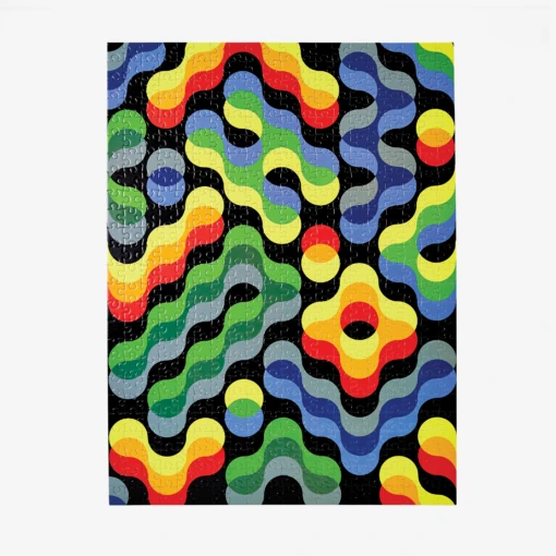 Arc Pattern Puzzle By Dusen Dusen For Areaware - Image 2