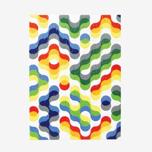 Arc Pattern Puzzle, Small By Dusen Dusen For Areaware - Image 3