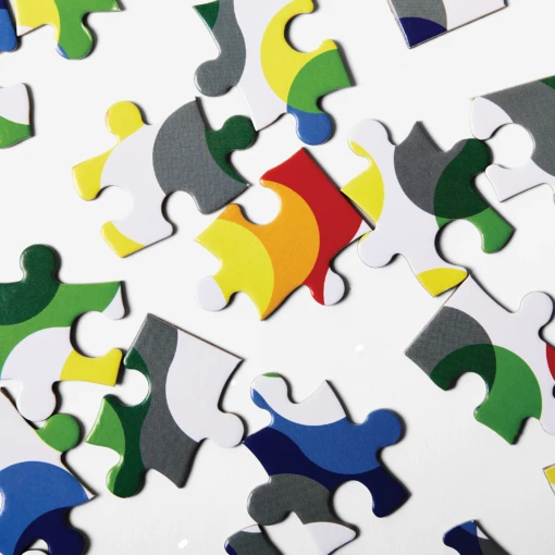 Arc Pattern Puzzle, Small By Dusen Dusen For Areaware - Image 2