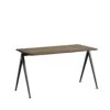 Pyramid Table 01 By Hay -Home Furnishing Shop Pyramid Table 01 L140 W65 Frame black Top oak smoked oiled 1