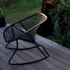 Sixties Armchair By Fermob -Home Furnishing Shop SixtiesLiquorice1