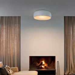 Smithfield Ceiling Light By Flos -Home Furnishing Shop SmithfieldC white phGermaoBorrelli 1