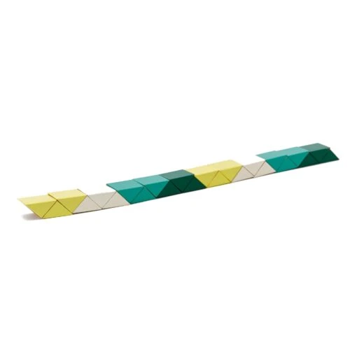 Yellow And Green Snake Blocks By Areaware - Image 3