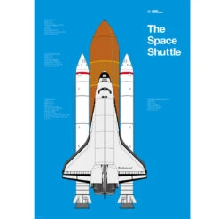 Space Shuttle By Atomic Printworks