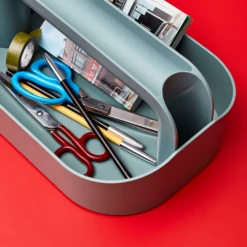 Tool Box By Hay -Home Furnishing Shop ToolBoxdustyblue GripScissors HAYPencil