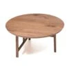 Trio Round Coffee Table By Neri & Hu -Home Furnishing Shop Trio Round Coffee Table by Neri Hu in walnut