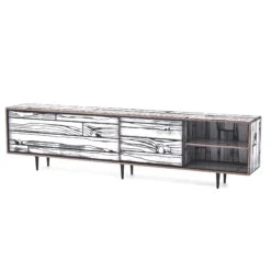 Wrongwoods Long Low Cabinet By Established & Sons